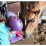 HeHKu™ -yksityistunti 5-8 -vuotiaille, tunnetaitoleikkejä hevosen kanssa, 1-4hlö ryhmähinta 60min