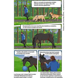 Hevosen mieli -Tiedettä sarjakuvina
